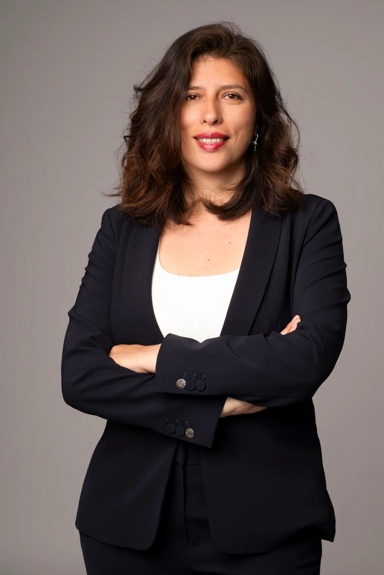 Photograph of a corporate portrait by Virginie Deronchêne, portrait photographer in Walloon Brabant