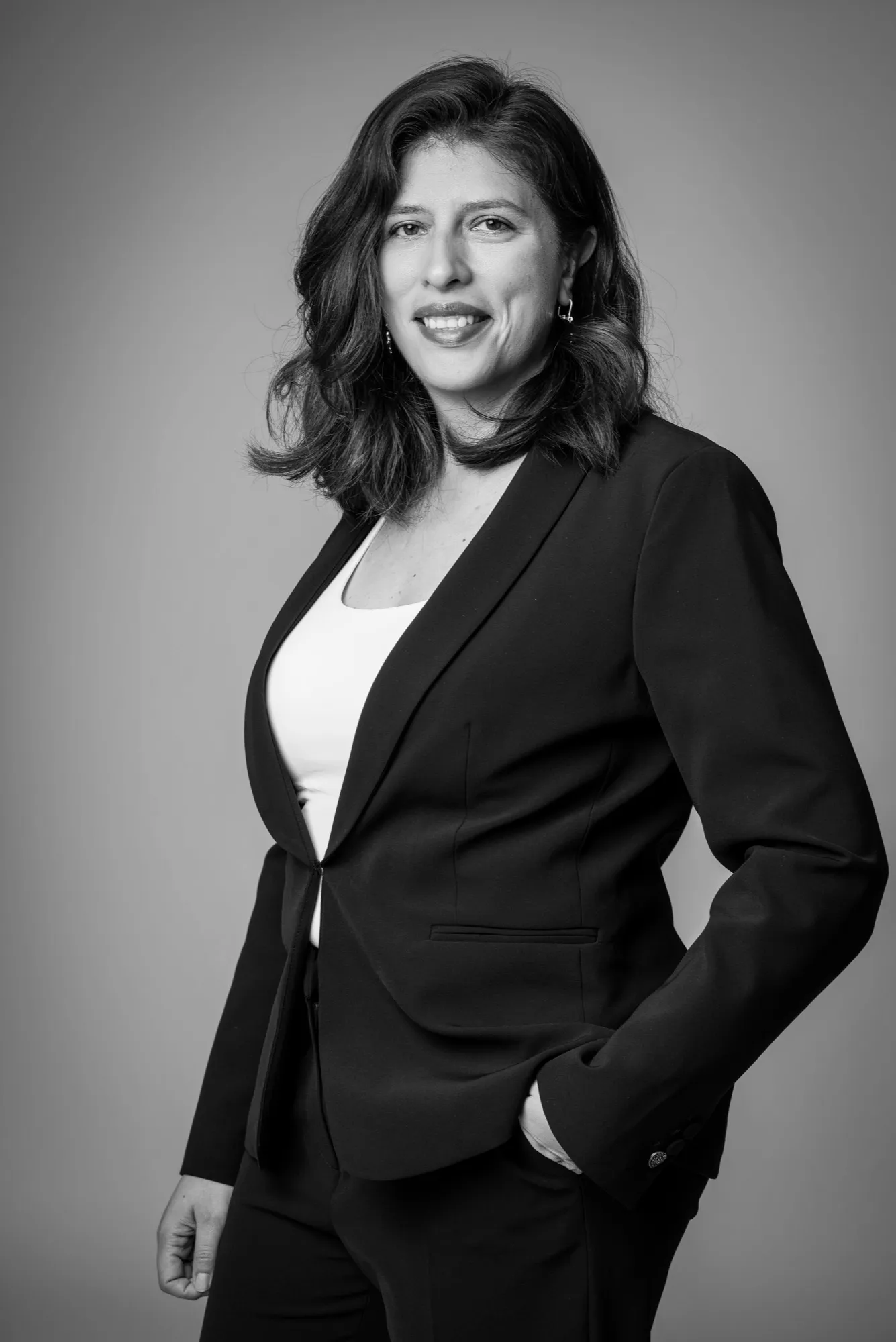 Photograph of a corporate portrait by Virginie Deronchêne, portrait photographer in Walloon Brabant
