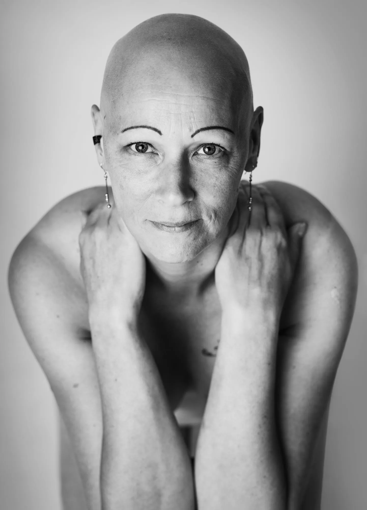 Photograph of a self-esteem session by Virginie Deronchêne, portrait photographer in Walloon Brabant