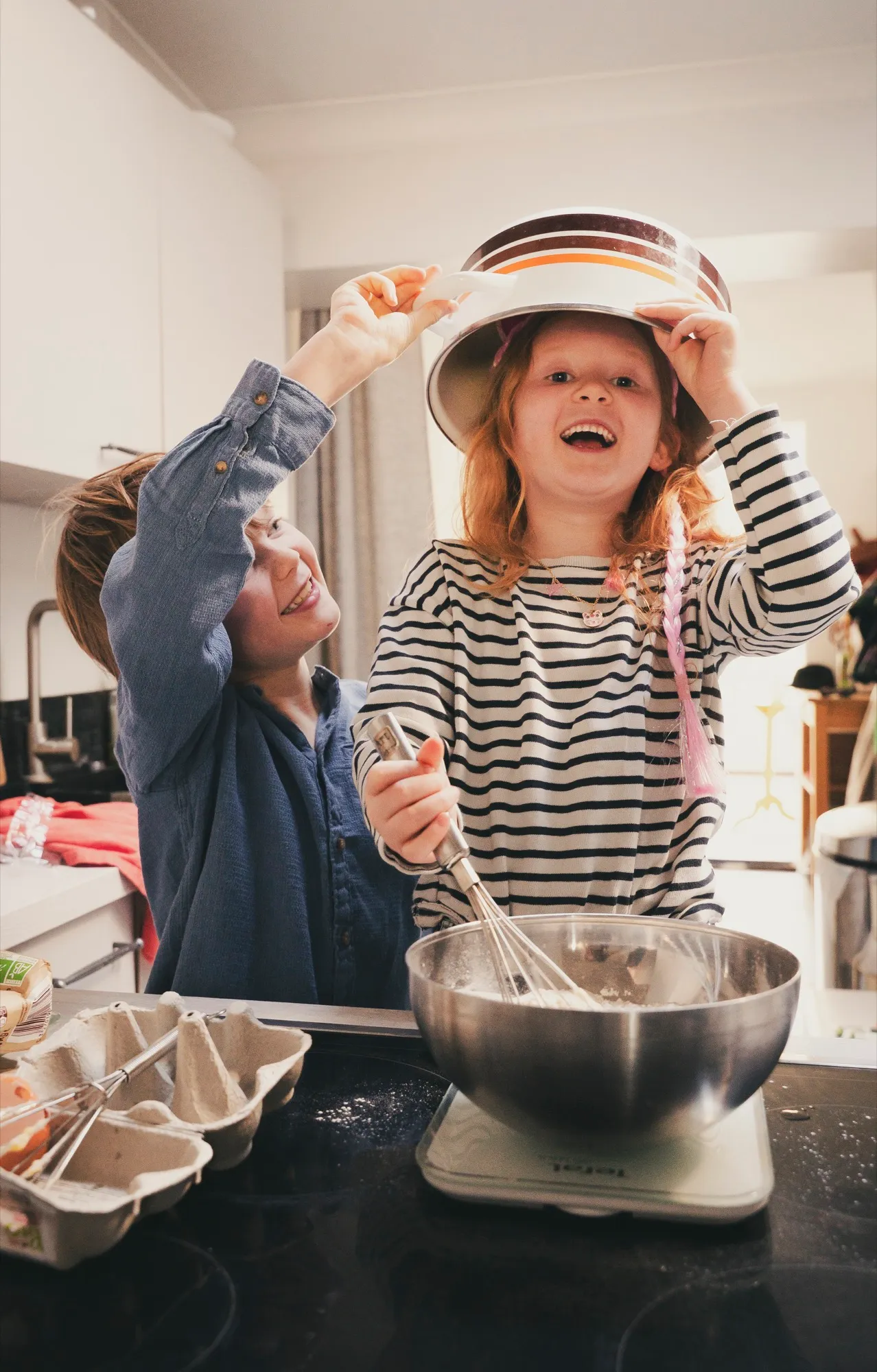Photograph of a family session by Virginie Deronchêne, portrait photographer in Walloon Brabant